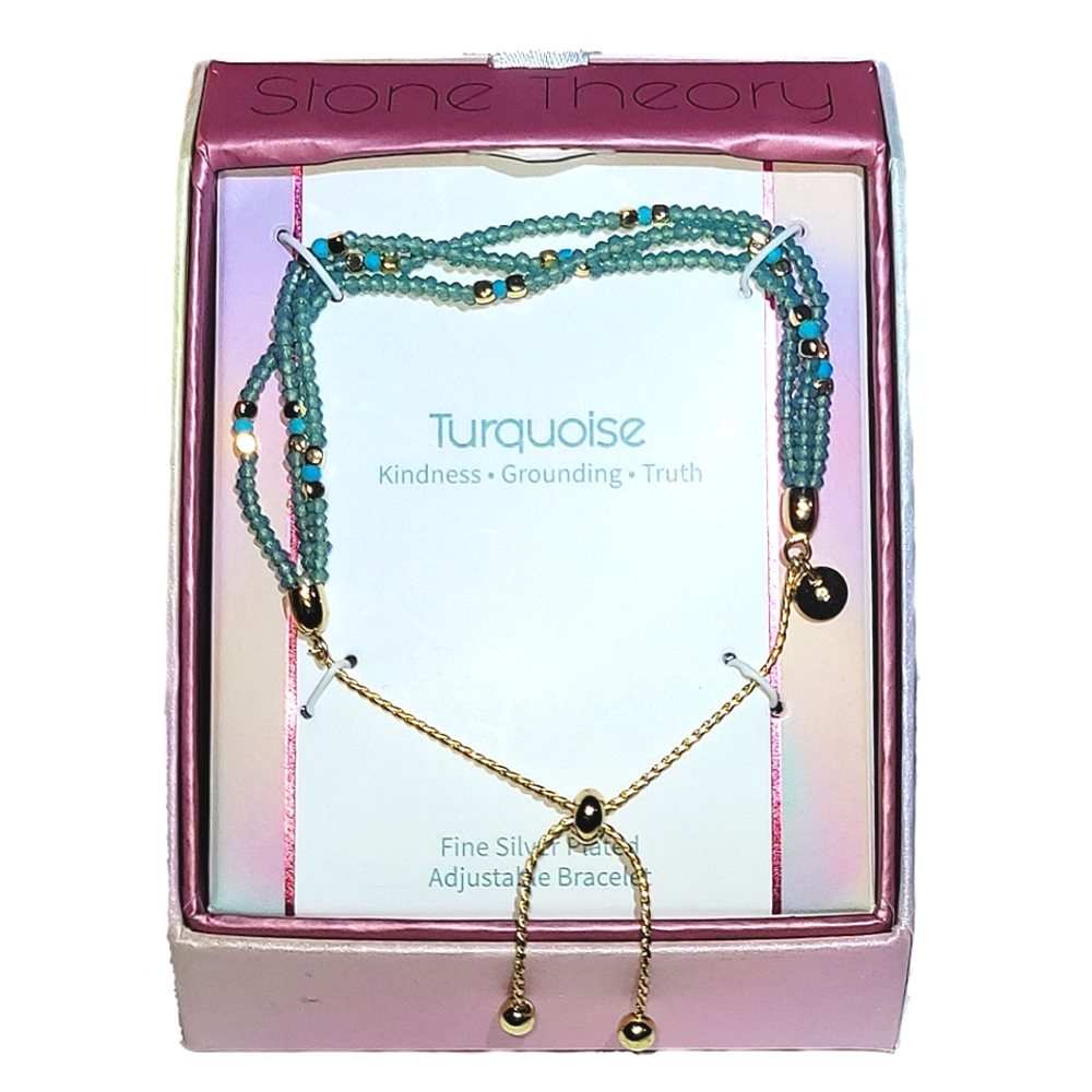 Stone Theory Turquoise Adjustable Bracelet